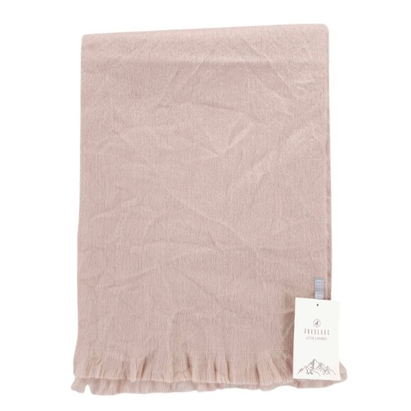 NWT POKOLOKO Seamless Scarf Ballet Slipper Pink Blush Alpaca Blend - Picture 1 of 5